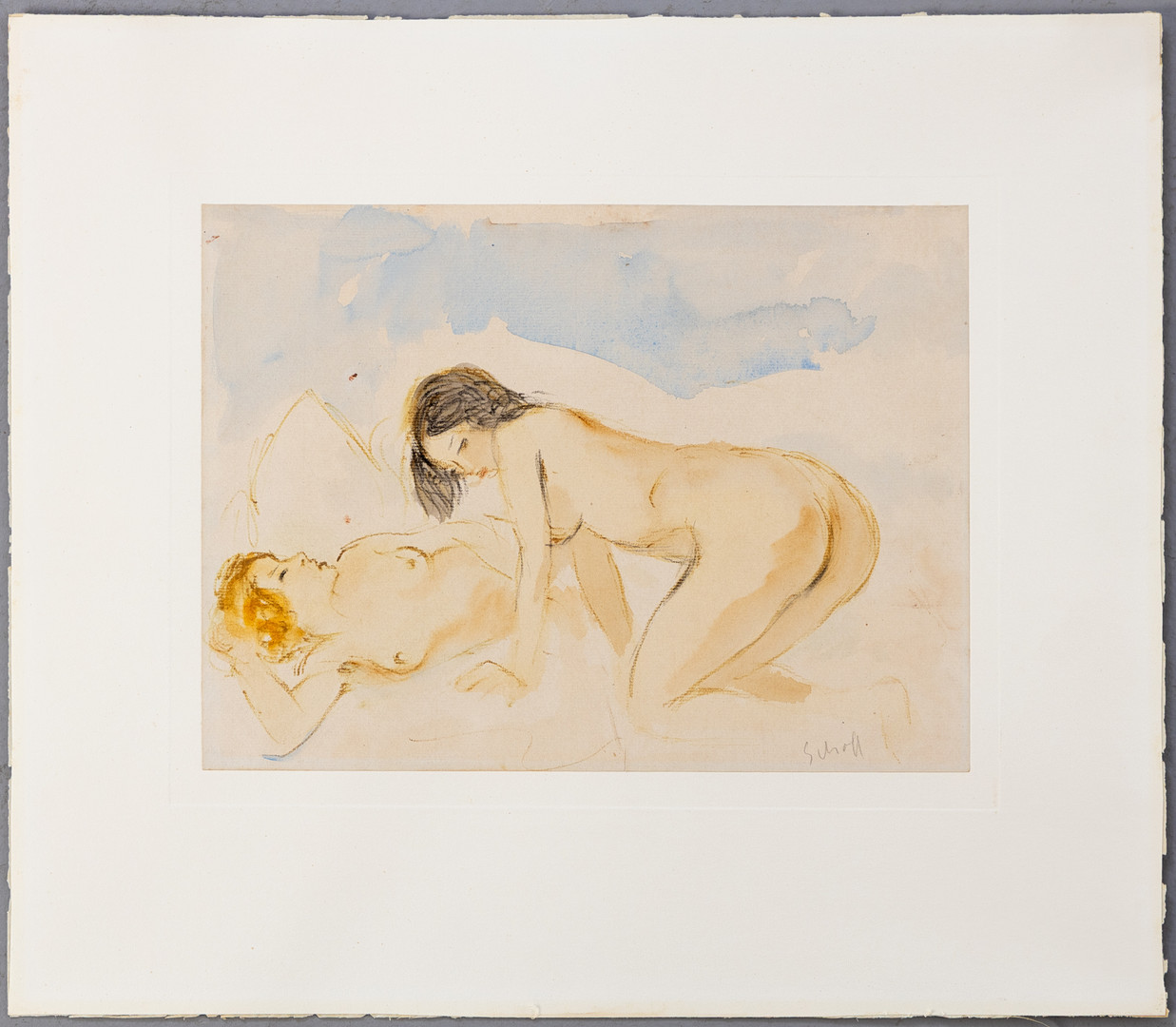 OTTO SCHOFF (1888-1938). Zwei Akte.