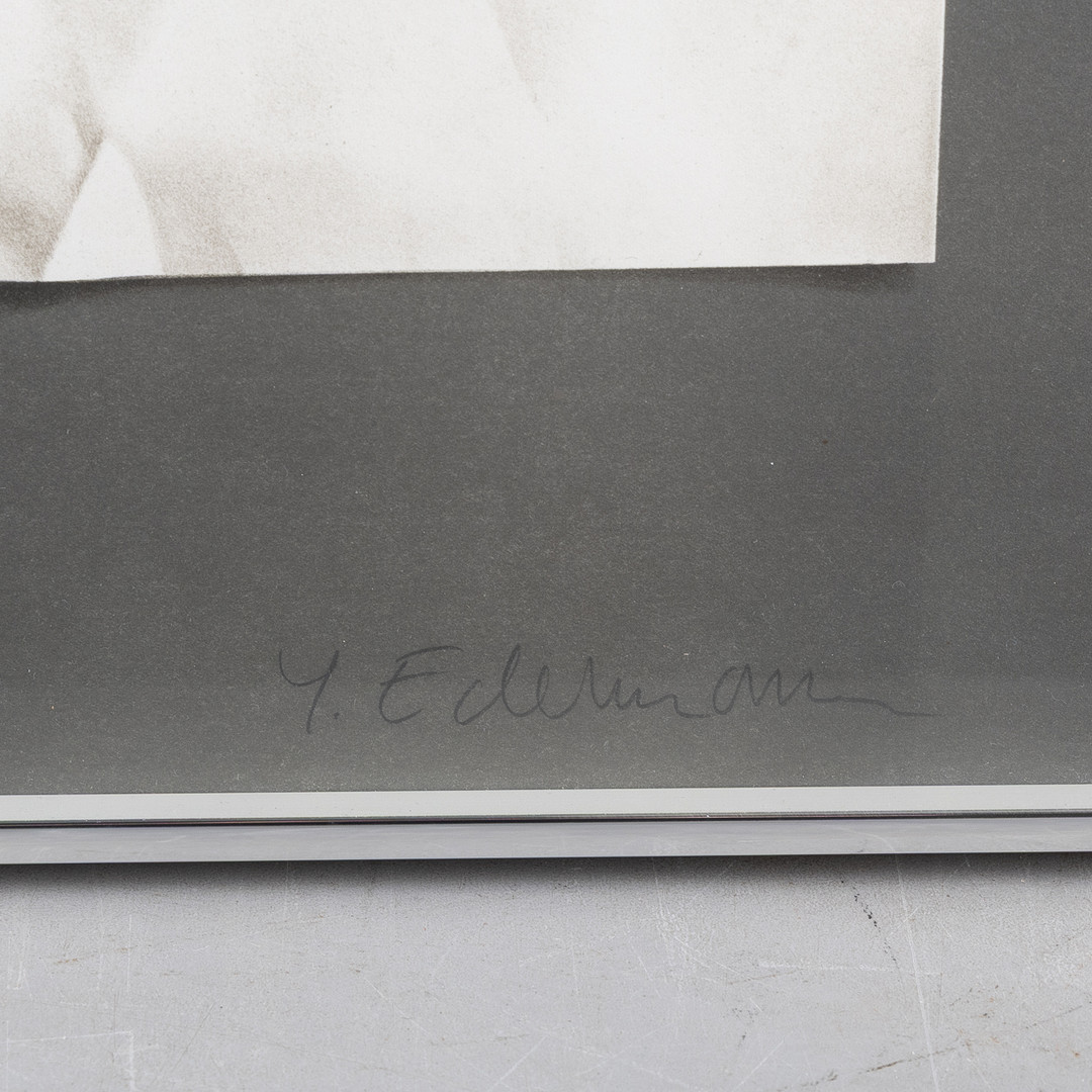 YRJÖ EDELMANN. Litografi, 7/150, signerad.