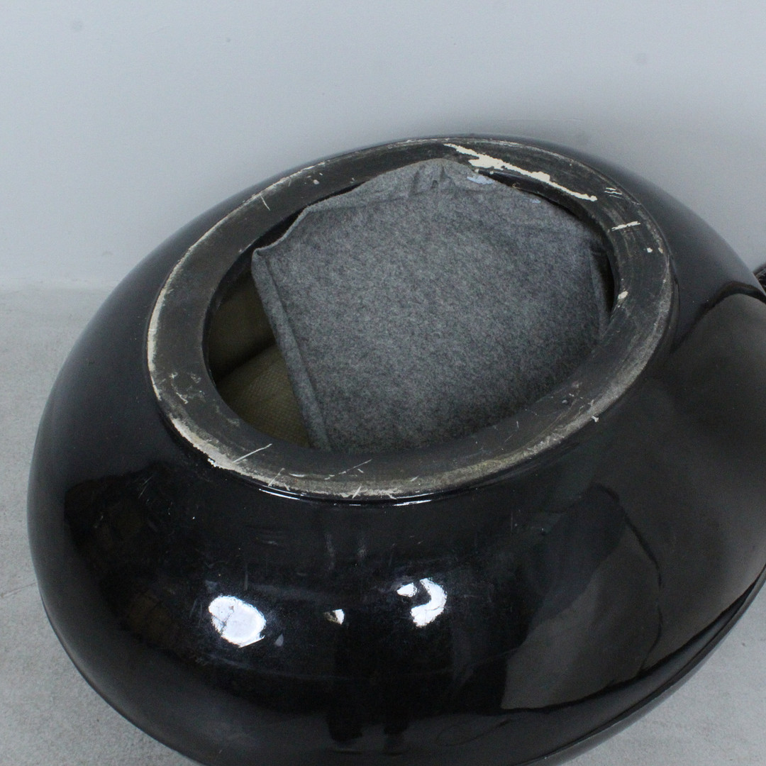PETER GHYCZY. Reuter. Gartensessel / Loungechair, Modell 'Senftenberg Ei' / 'Garden Egg', Entwurf von 1968.