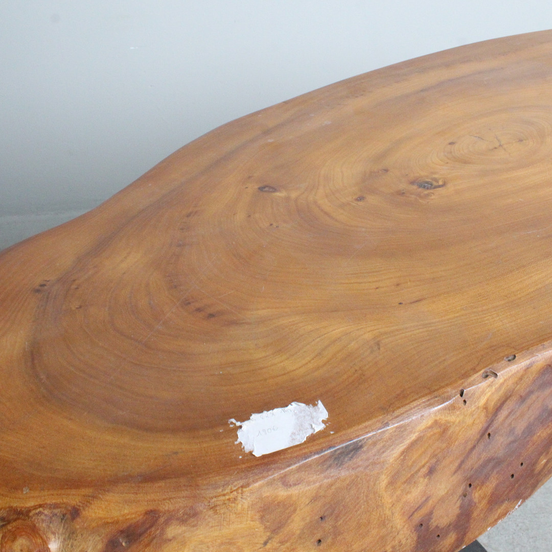 Konsole/Coffeetable / Baumscheibentisch.