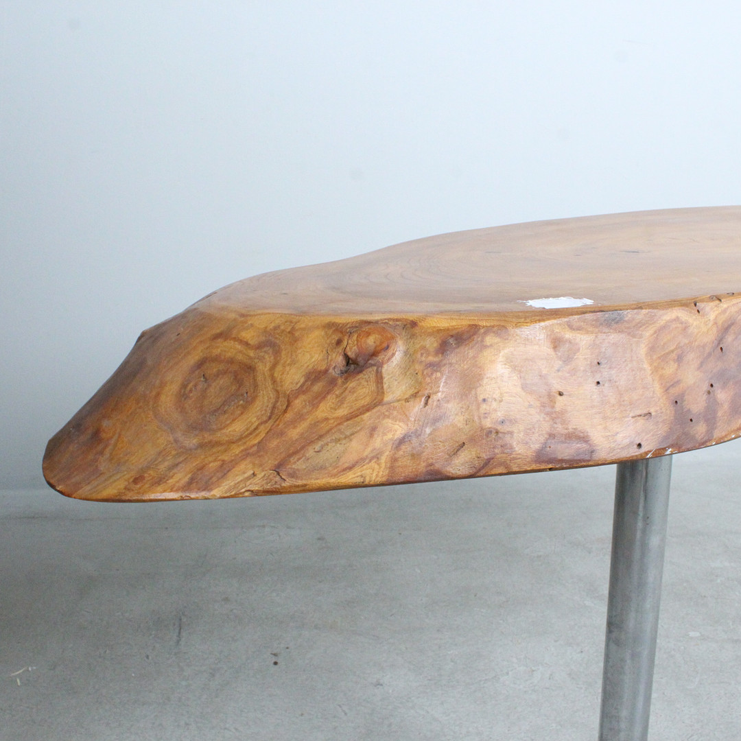 Konsole/Coffeetable / Baumscheibentisch.