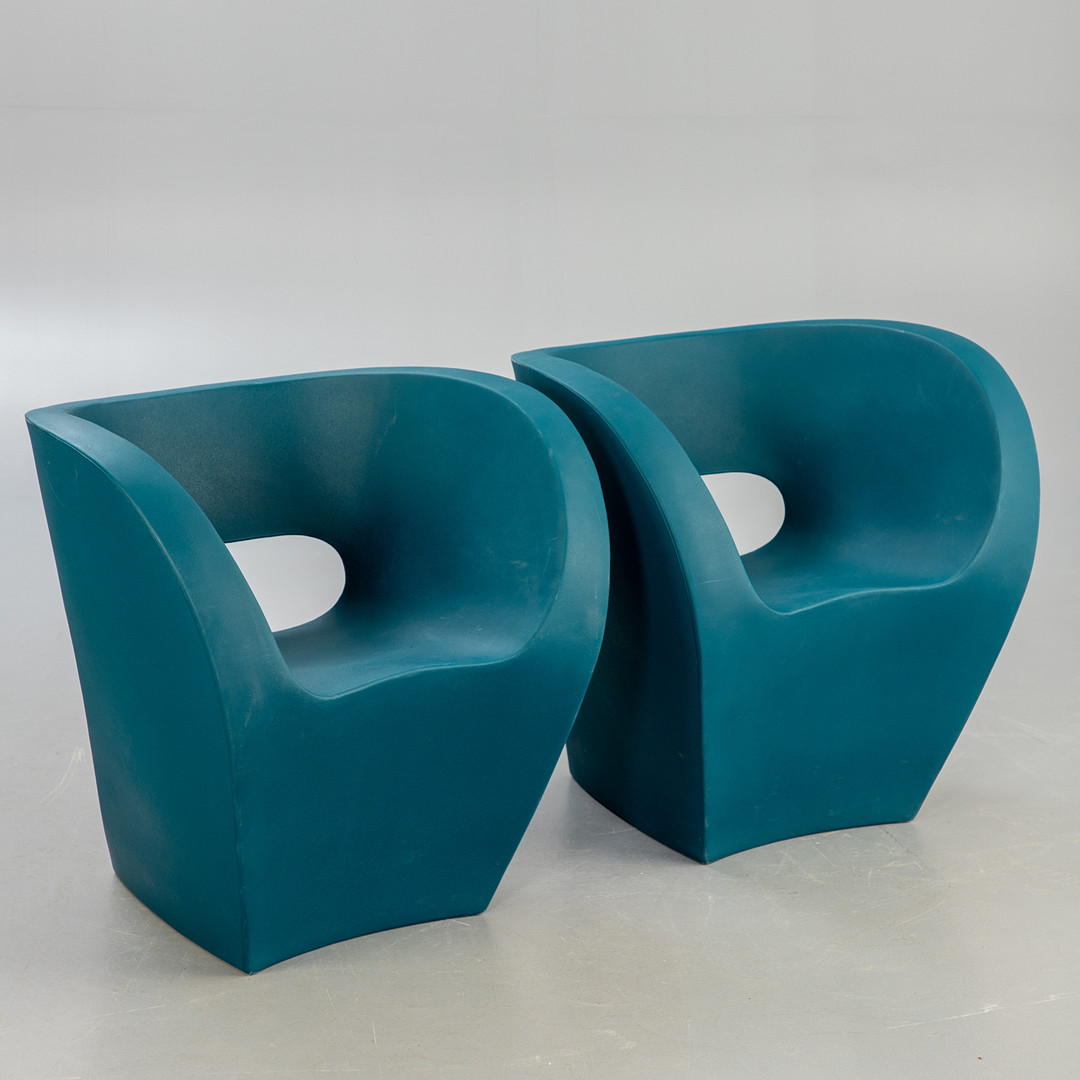 RON ARAD. Moroso. 2 Sessel,