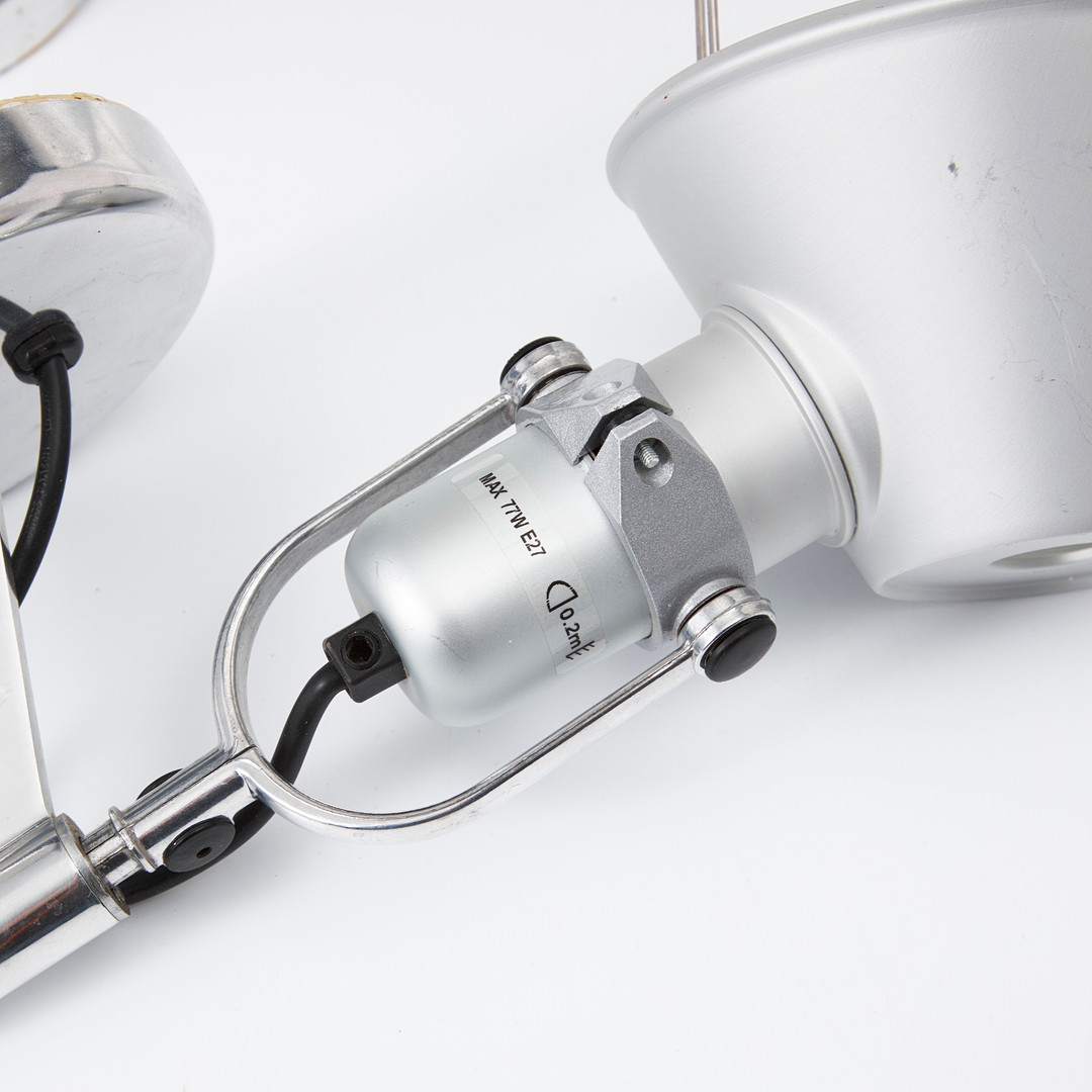 MICHELE DE LUCCHI & GIANCARLO FASSINA. Tolomeo, vägglampor, 2 st, för Artemide.