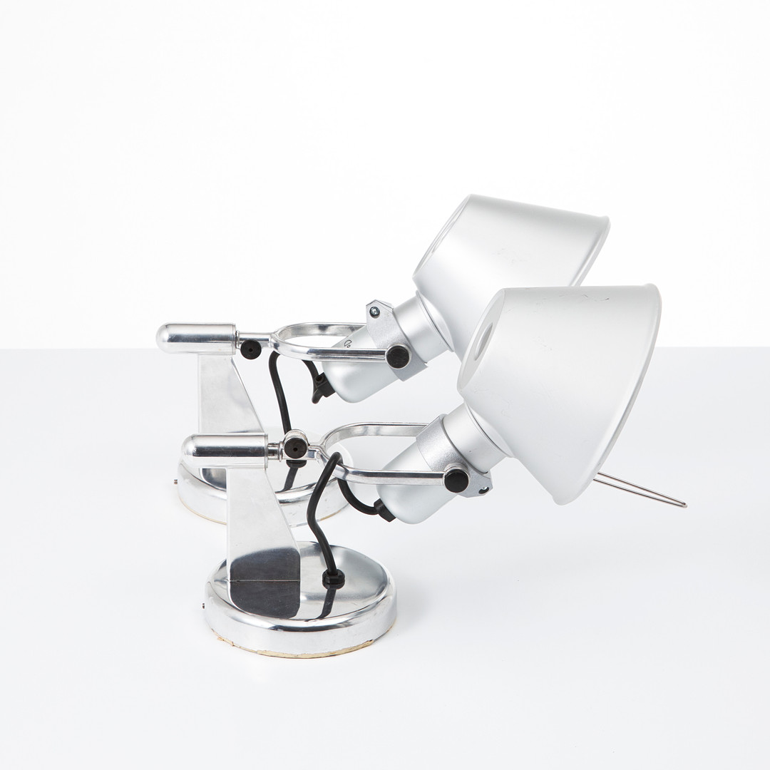 MICHELE DE LUCCHI & GIANCARLO FASSINA. Tolomeo, vägglampor, 2 st, för Artemide.