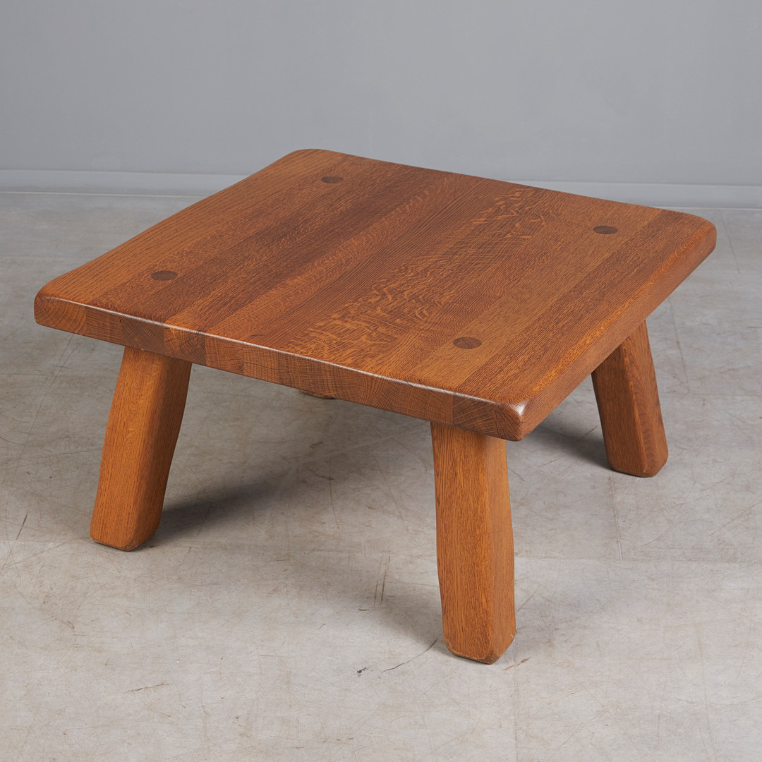 De Puydt, Wohnzimmertisch / Couchtisch, Eiche, 1967er Jahre, Belgien.