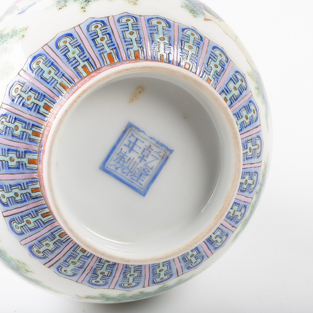 VAS, balusterformad, porslin, 