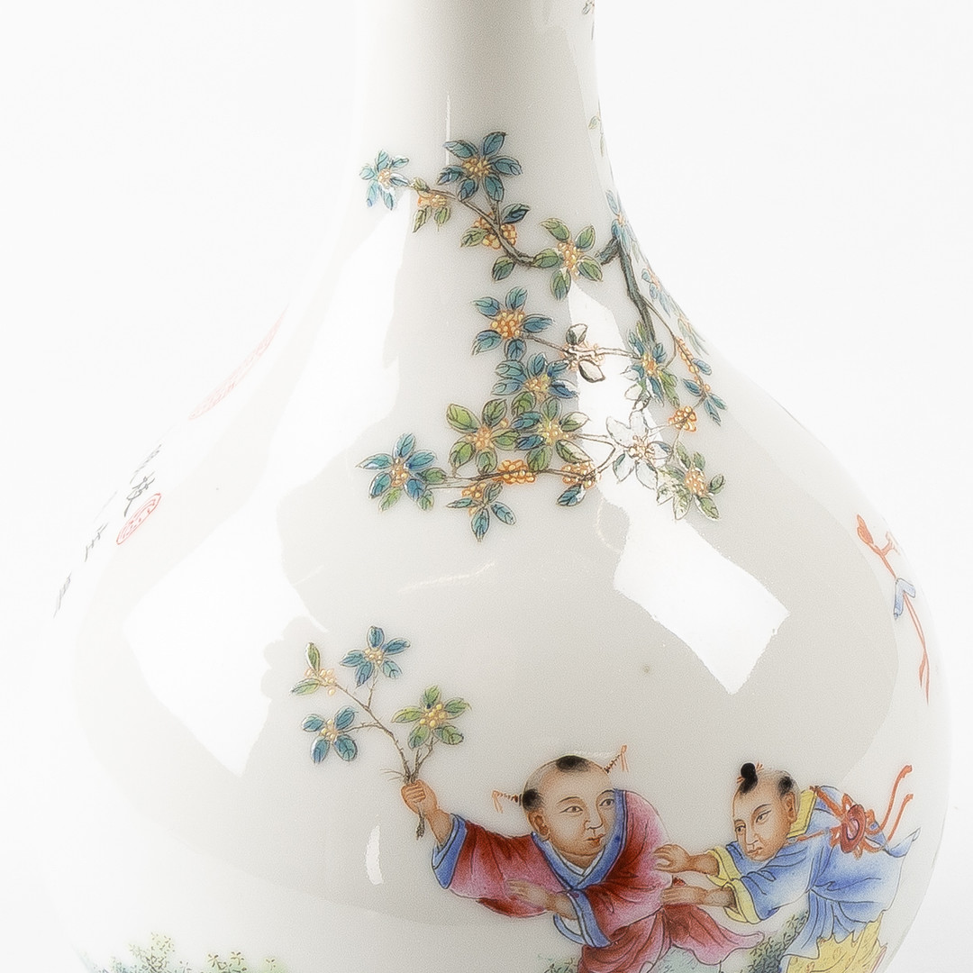 VAS, balusterformad, porslin, 