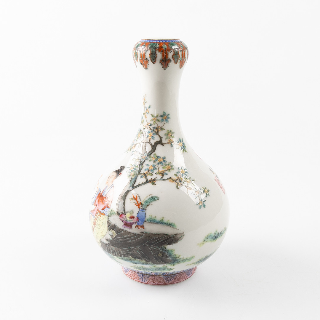 VAS, balusterformad, porslin, 