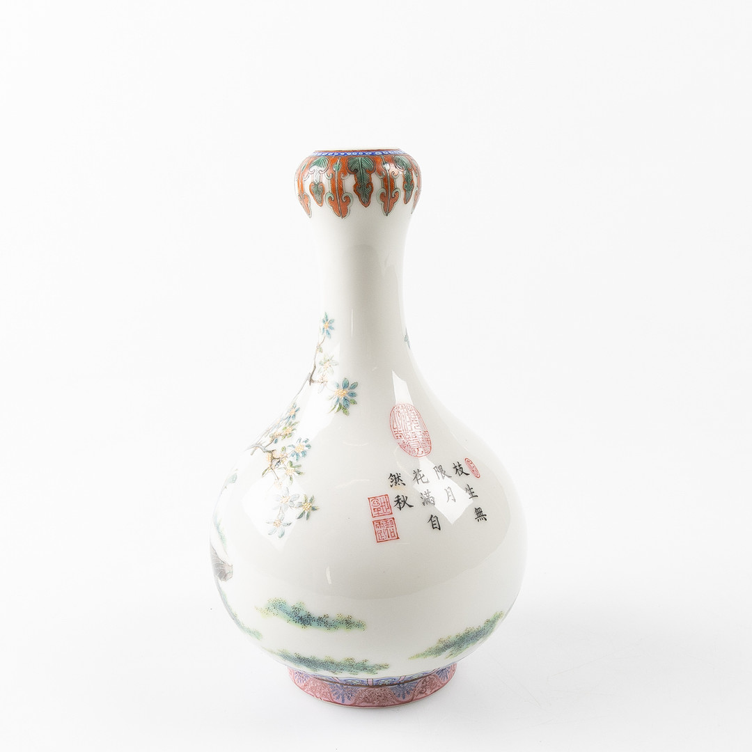 VAS, balusterformad, porslin, 