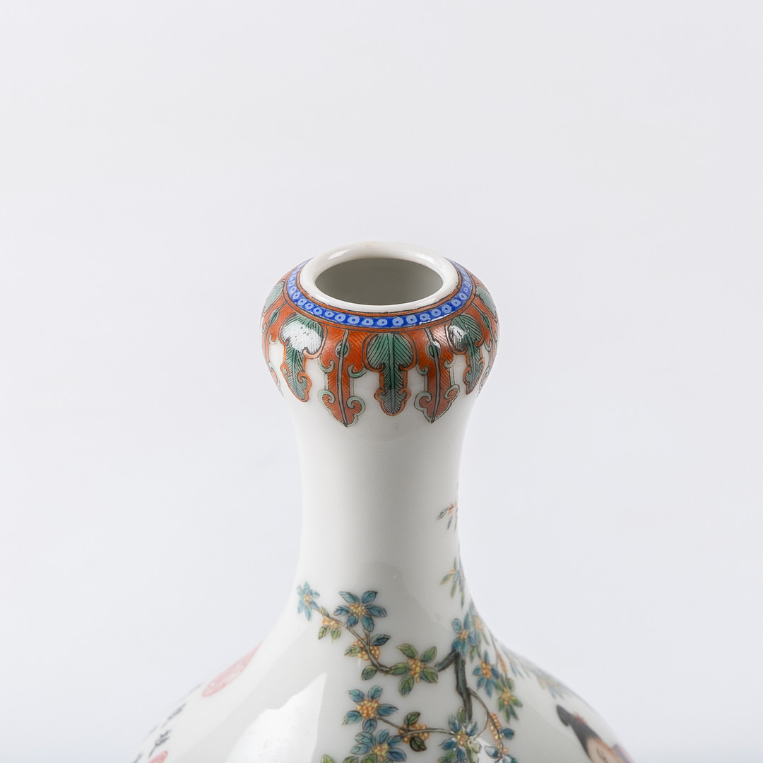 VAS, balusterformad, porslin, 