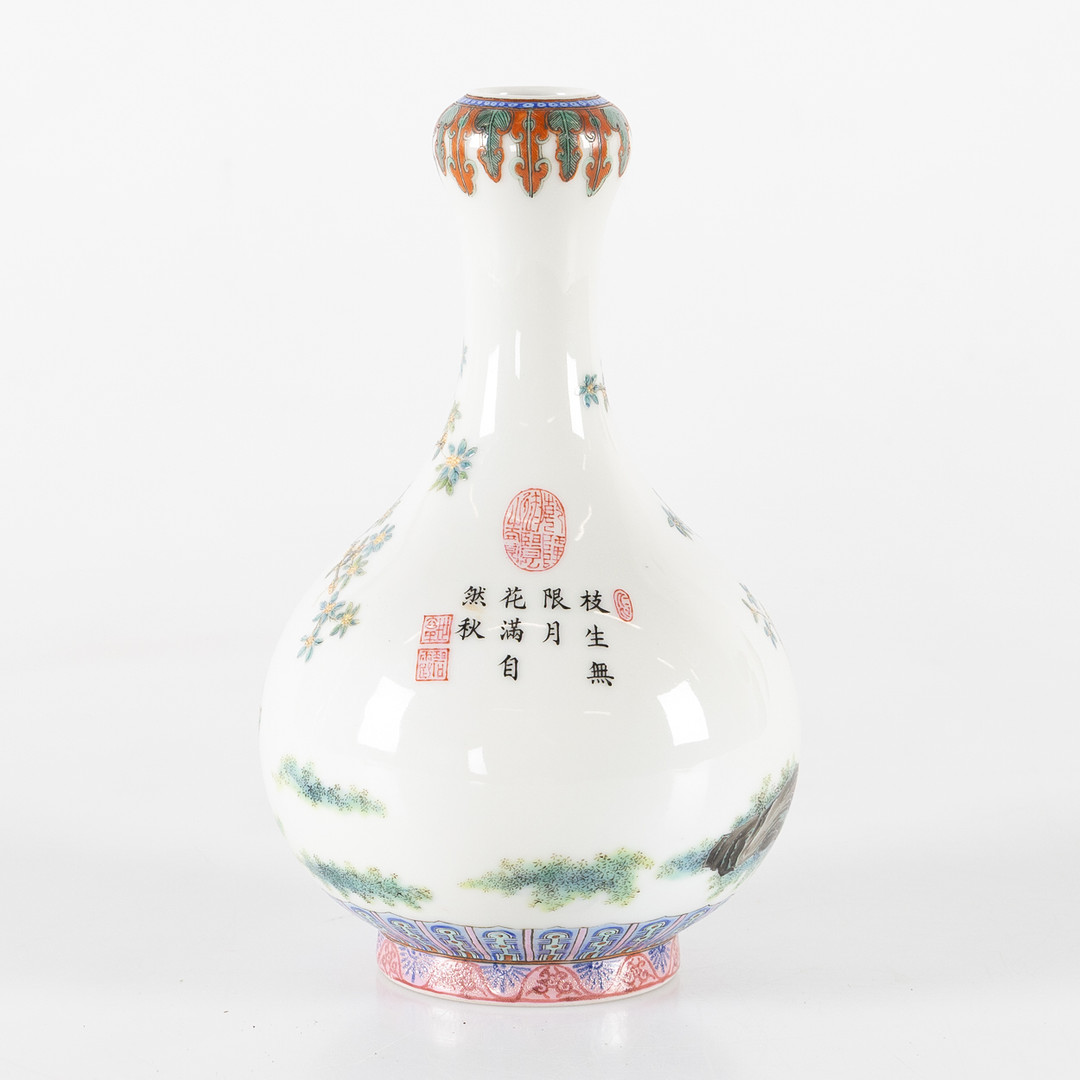 VAS, balusterformad, porslin, 