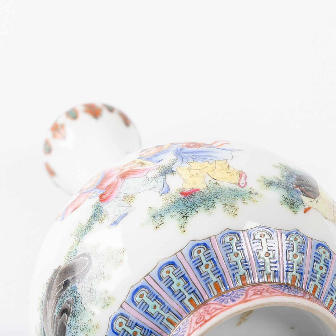 VAS, balusterformad, porslin, 