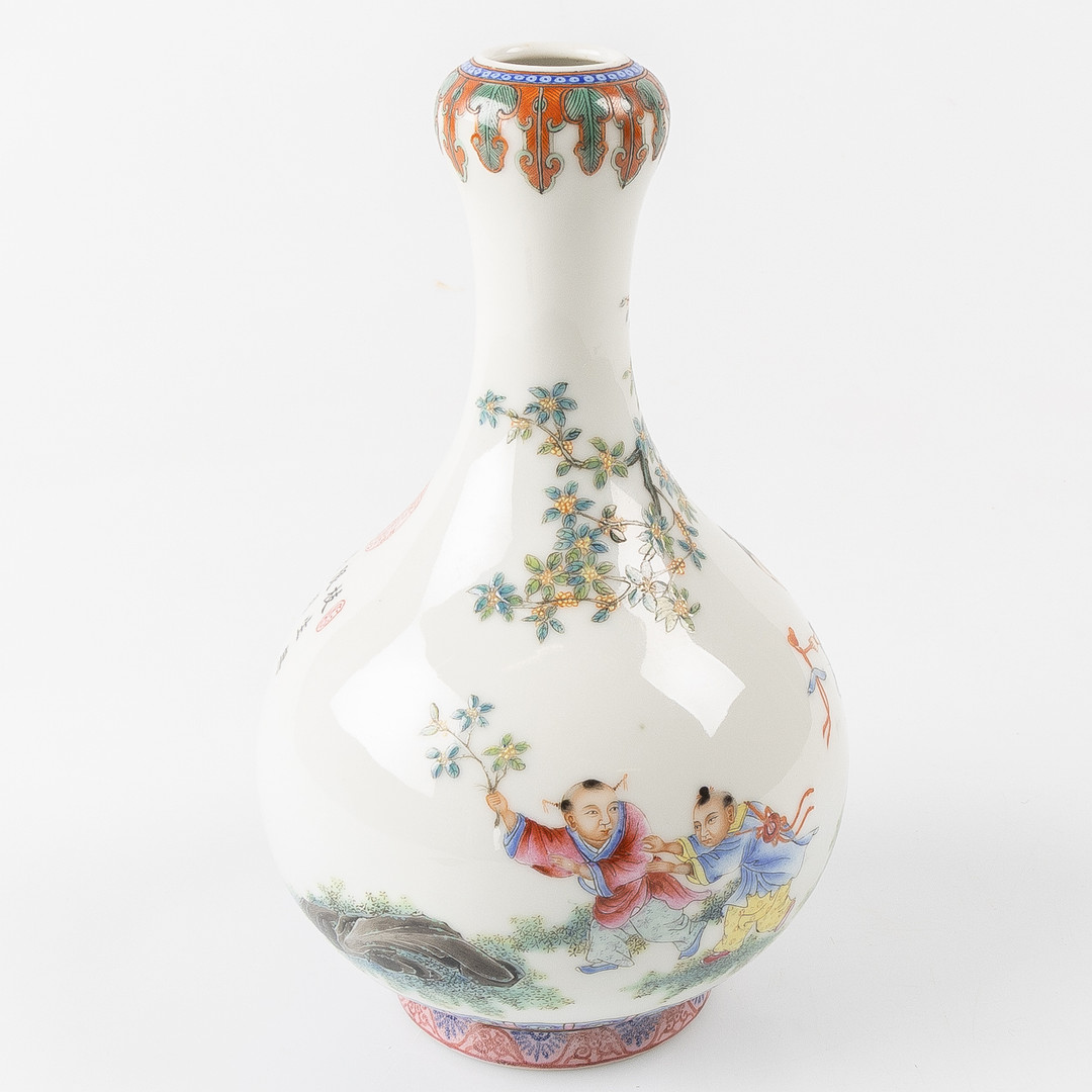 VAS, balusterformad, porslin, 
