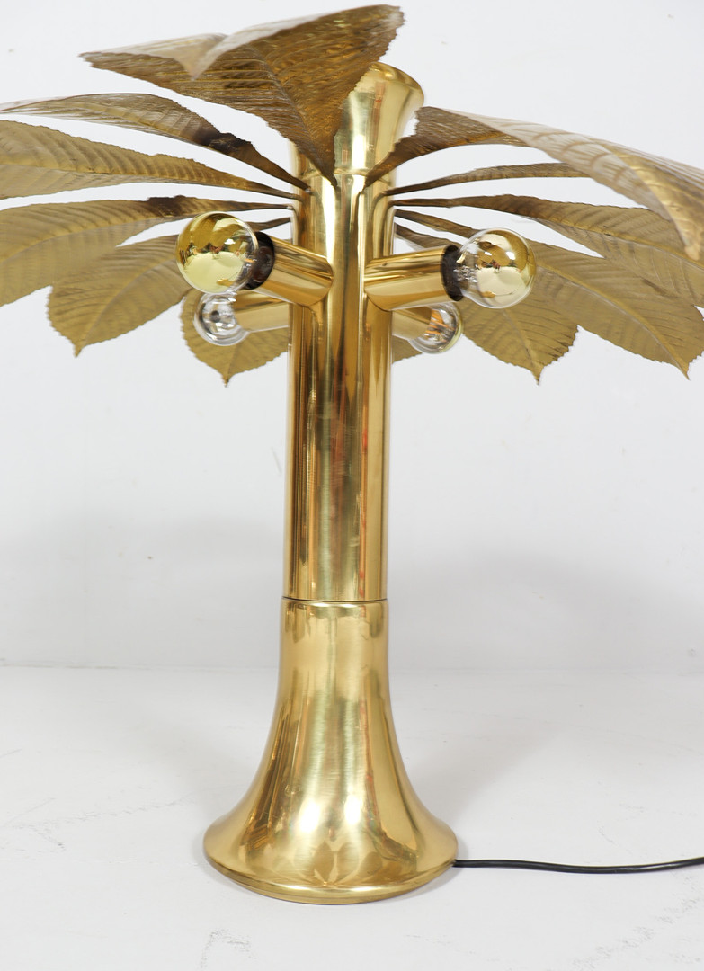 CARLO GIORGI. 2 Skulpturale Lampen/Tischlampen von Carlo Giorgi für für Bottega Gadda, Modell: Ippocastano, Italien, 1970er Jahre.