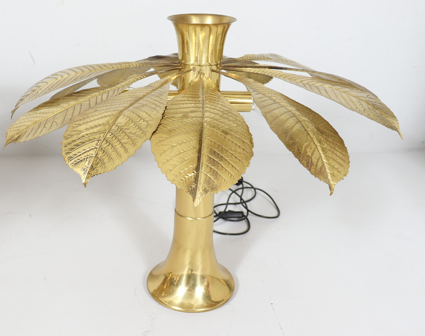 CARLO GIORGI. 2 Skulpturale Lampen/Tischlampen von Carlo Giorgi für für Bottega Gadda, Modell: Ippocastano, Italien, 1970er Jahre.