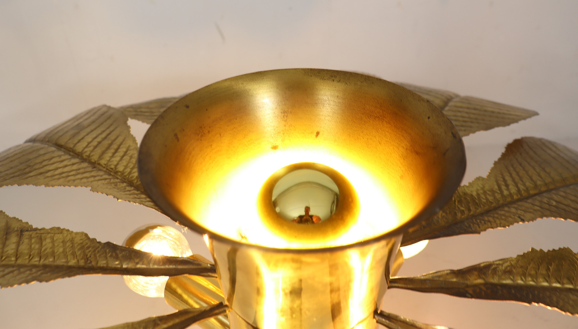 CARLO GIORGI. 2 Skulpturale Lampen/Tischlampen von Carlo Giorgi für für Bottega Gadda, Modell: Ippocastano, Italien, 1970er Jahre.