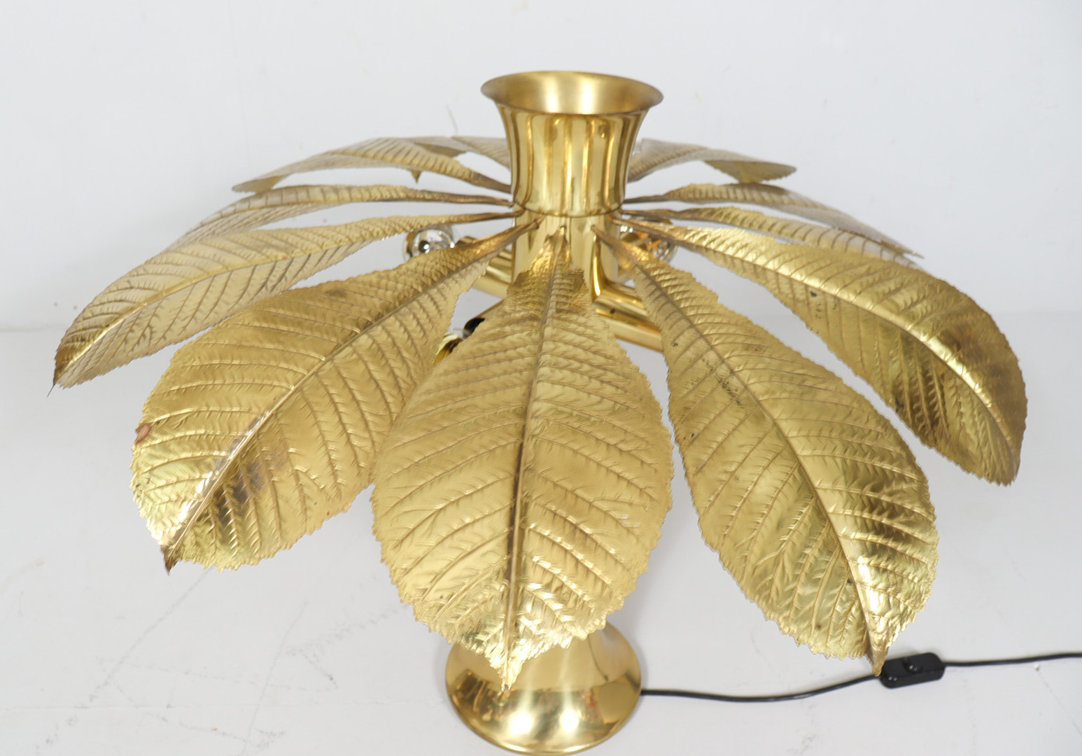CARLO GIORGI. 2 Skulpturale Lampen/Tischlampen von Carlo Giorgi für für Bottega Gadda, Modell: Ippocastano, Italien, 1970er Jahre.