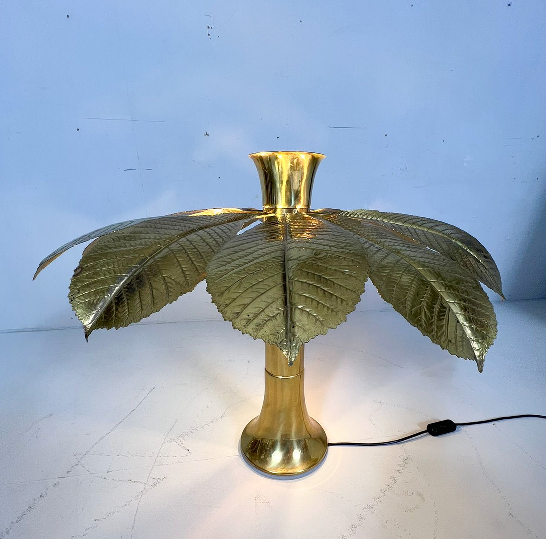 CARLO GIORGI. 2 Skulpturale Lampen/Tischlampen von Carlo Giorgi für für Bottega Gadda, Modell: Ippocastano, Italien, 1970er Jahre.
