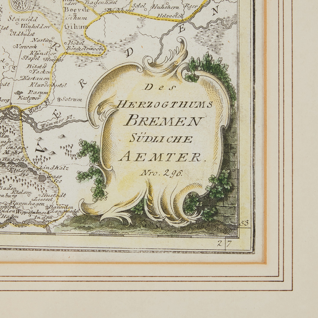 KARTA ÖVER BREMEN av REILLY, CA 1790.