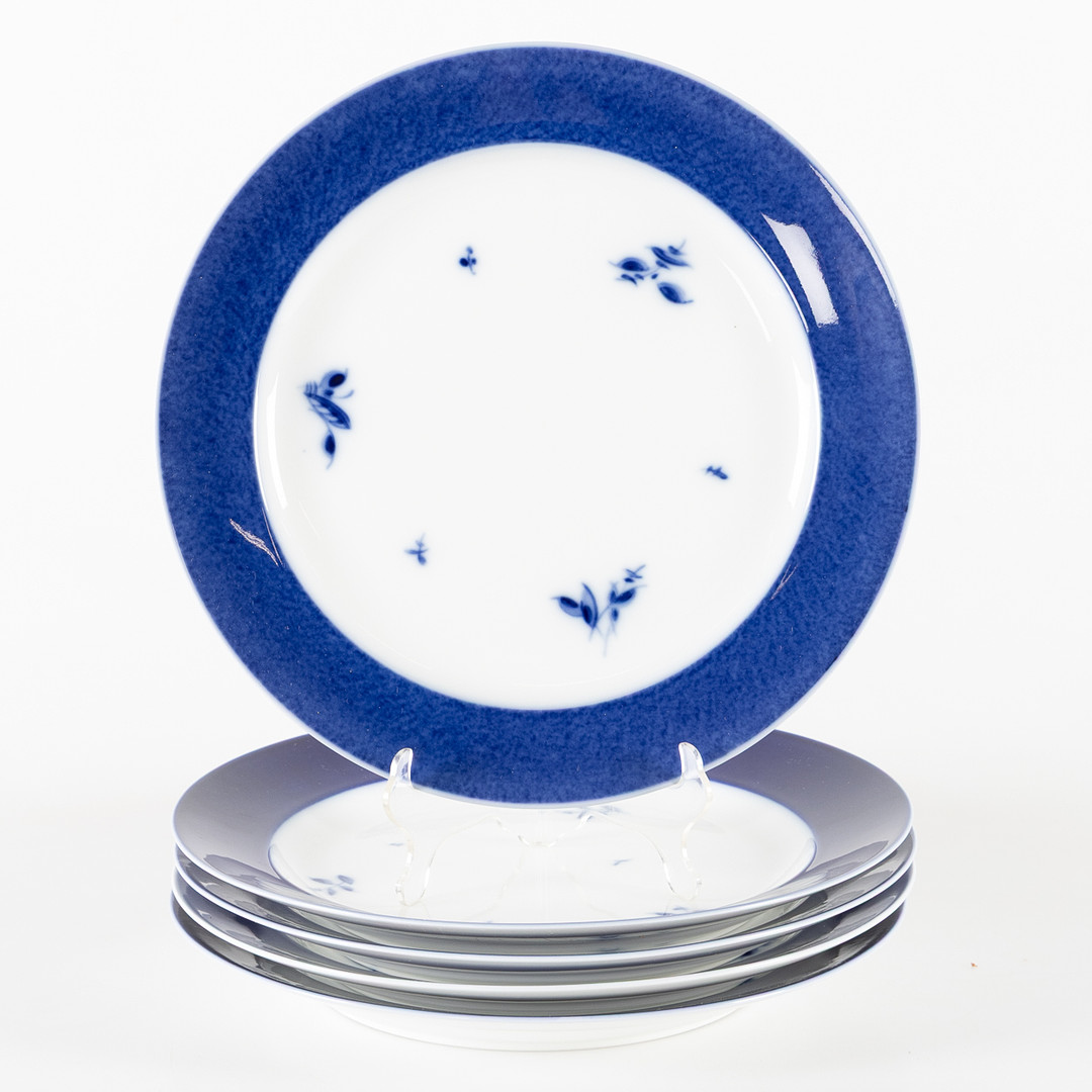 ROYAL COPENHAGEN, Danmark, Mattallrikar, 14 stycken, porslin.