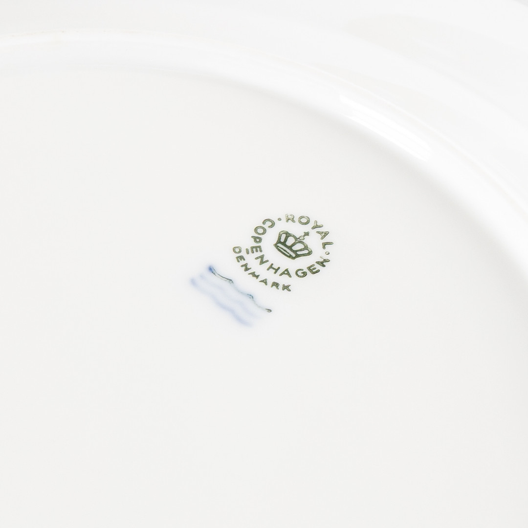 ROYAL COPENHAGEN, Danmark, Mattallrikar, 14 stycken, porslin.