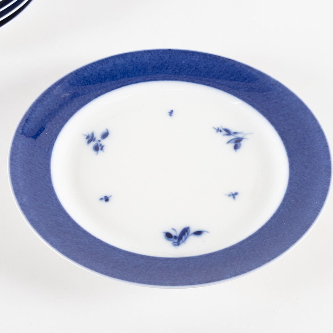 ROYAL COPENHAGEN, Danmark, Mattallrikar, 14 stycken, porslin.