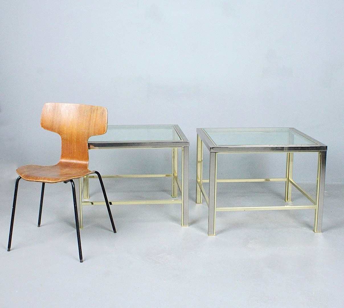 Maison Charles. Paar Couchtische / Coffeetable, Hollywood Regency, Frankreich, 1970er Jahre.