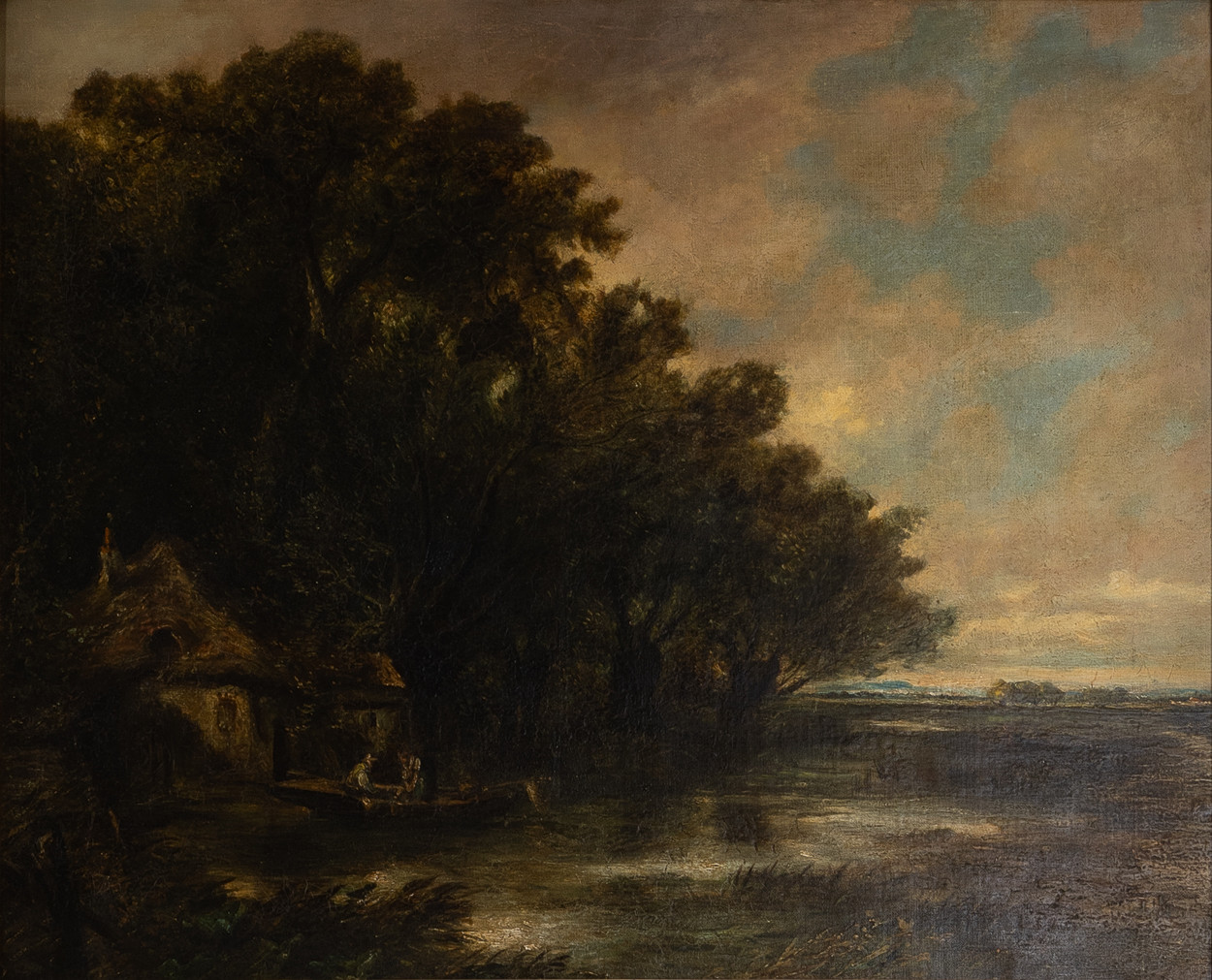 OKÄND KONSTNÄR, Landskapsmålning, England 1800-tal.