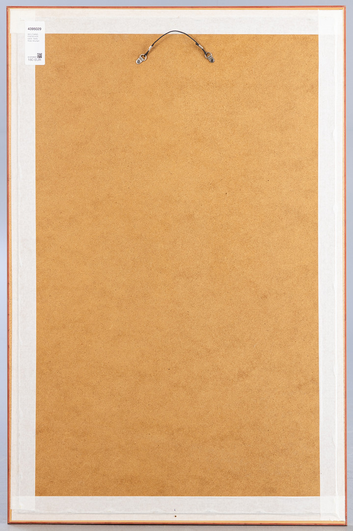 WOLFGANG FRATZSCHER (1944-2009). Roter Strumpf.