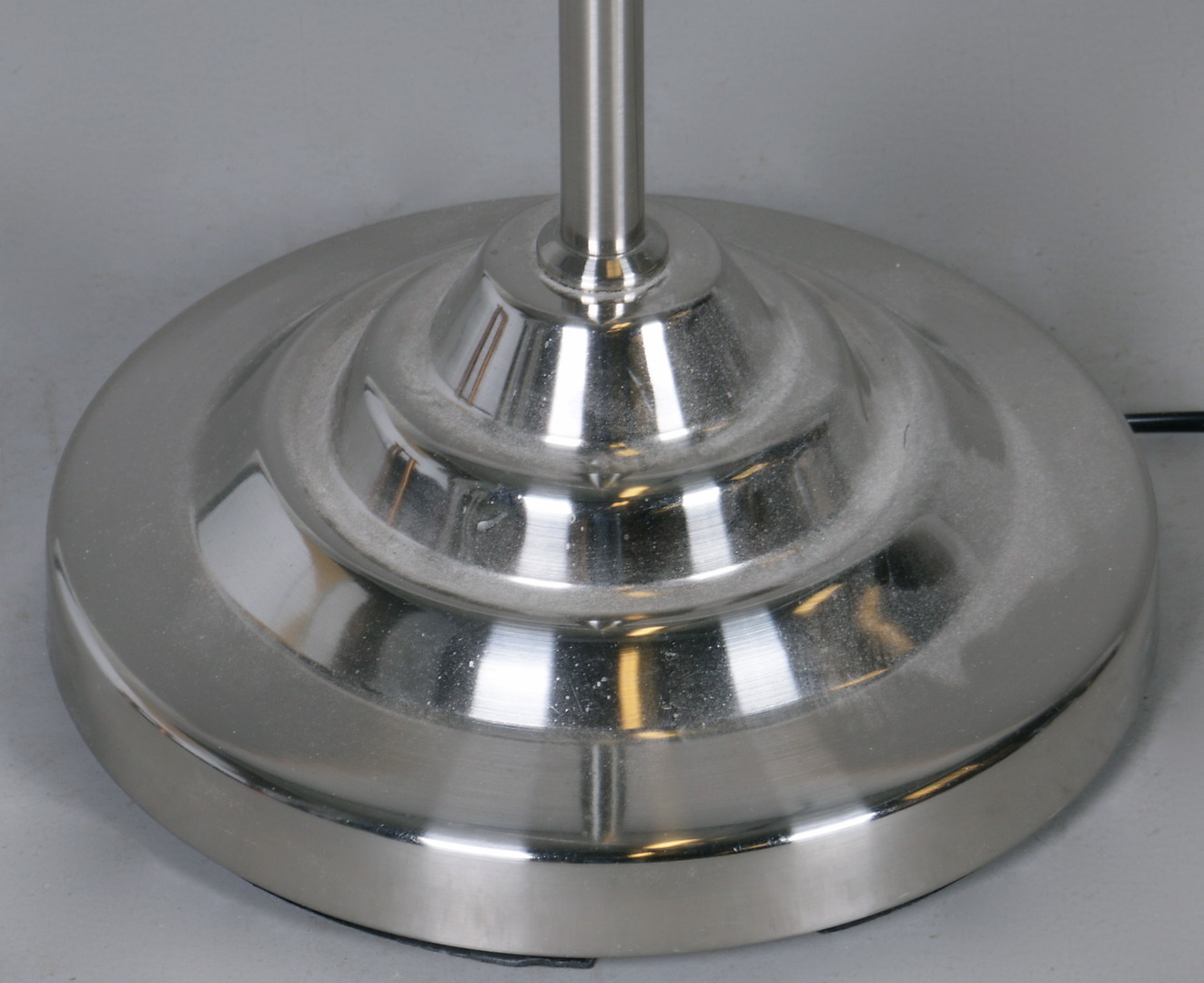 Bilder för 439521. GOLVLAMPA, borstat stål, "Barometer", Ikea, samtida