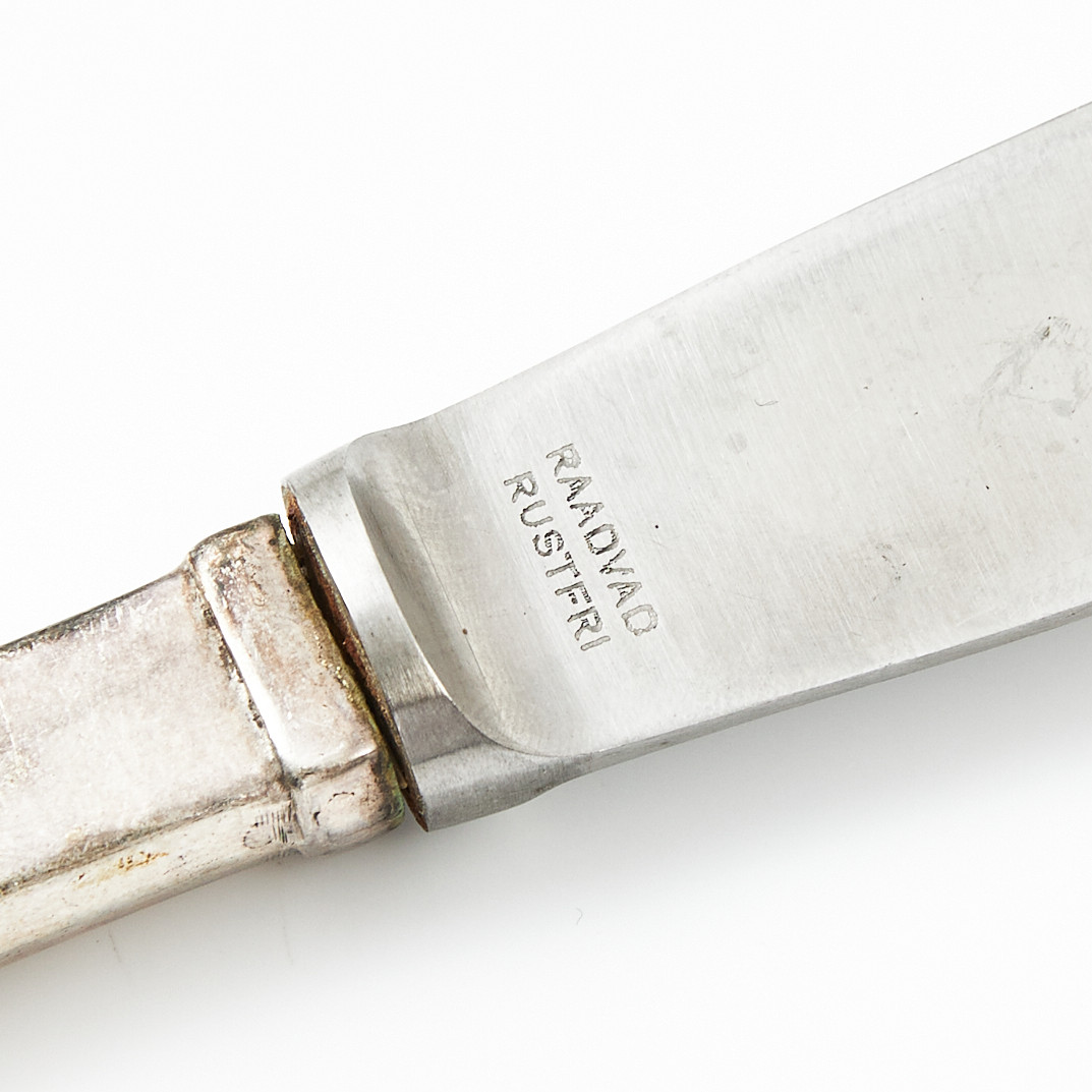 BESTICK, silver, olika tillverkare och årtal, bl.a Evald Nielsen.
