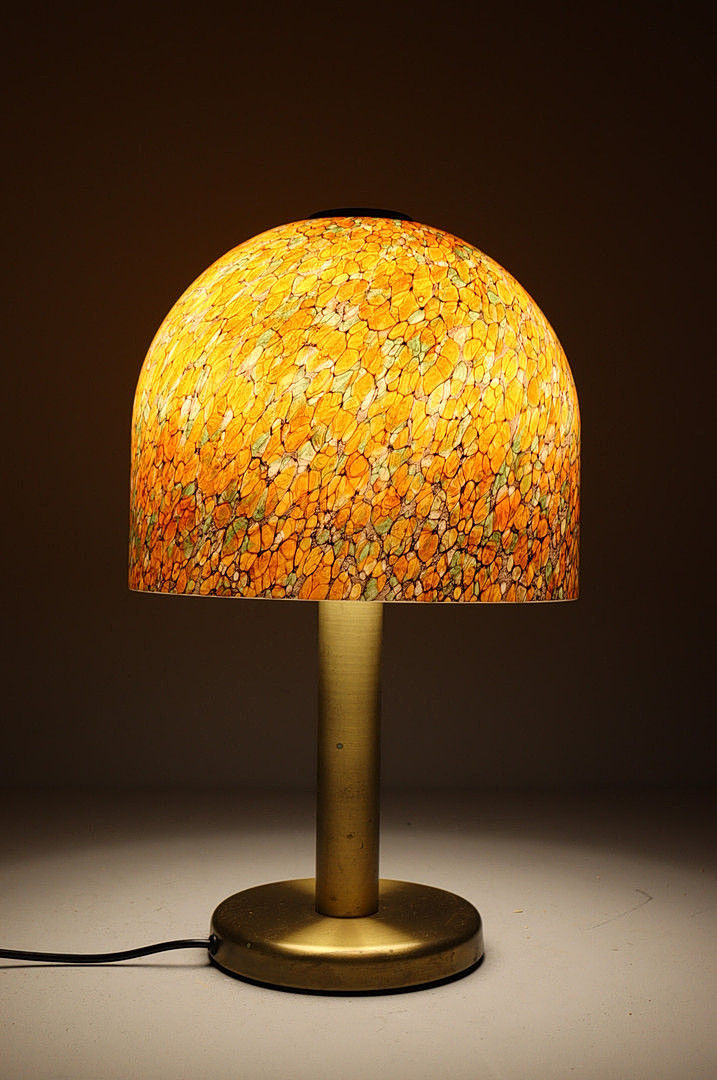 Große Mid Century Pilzleuchte/Mushroom Lampe von Peill und Putzler, 1970er Jahre.