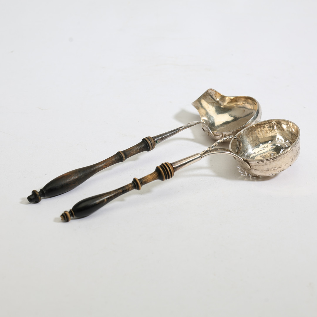 SÅSSLEV & STRÖARE, silver, 1871 respektive 1825.