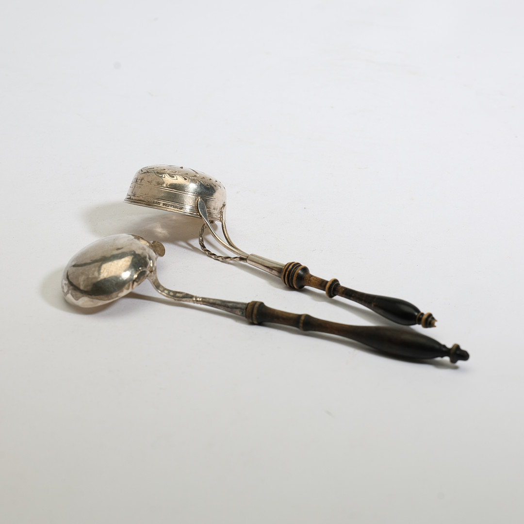 SÅSSLEV & STRÖARE, silver, 1871 respektive 1825.