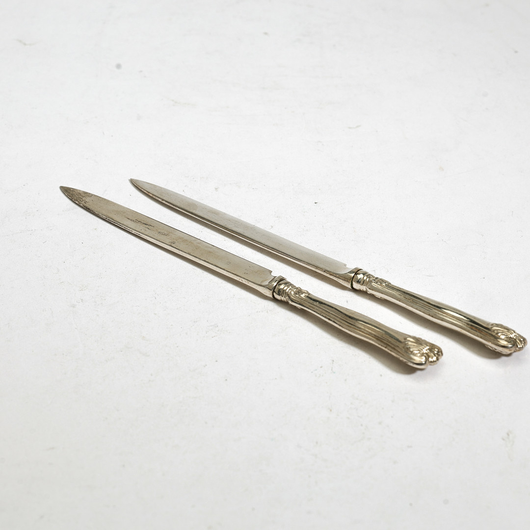 FRUKTKNIVAR, 12 st, silver, Guldsmedsaktiebolaget I Stockholm, 1915.