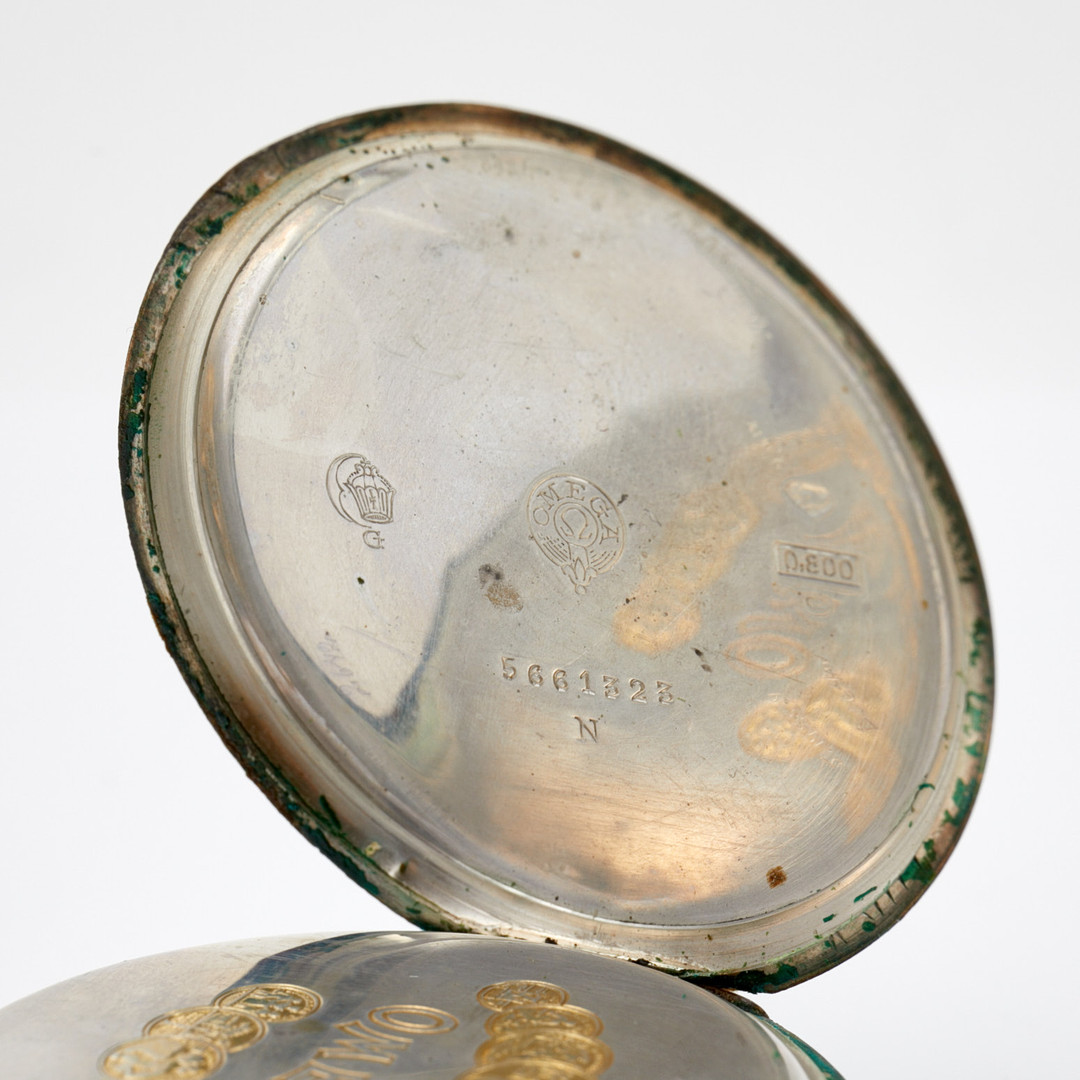 OMEGA, fickur, silver, 1900-talets början.