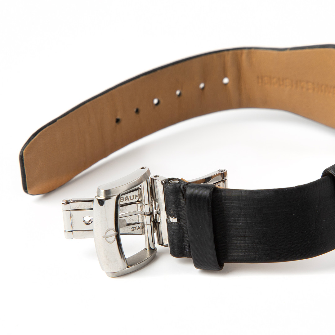 BAUME & MERCIER, armbandsur, Hampton, stål, 2000-tal.
