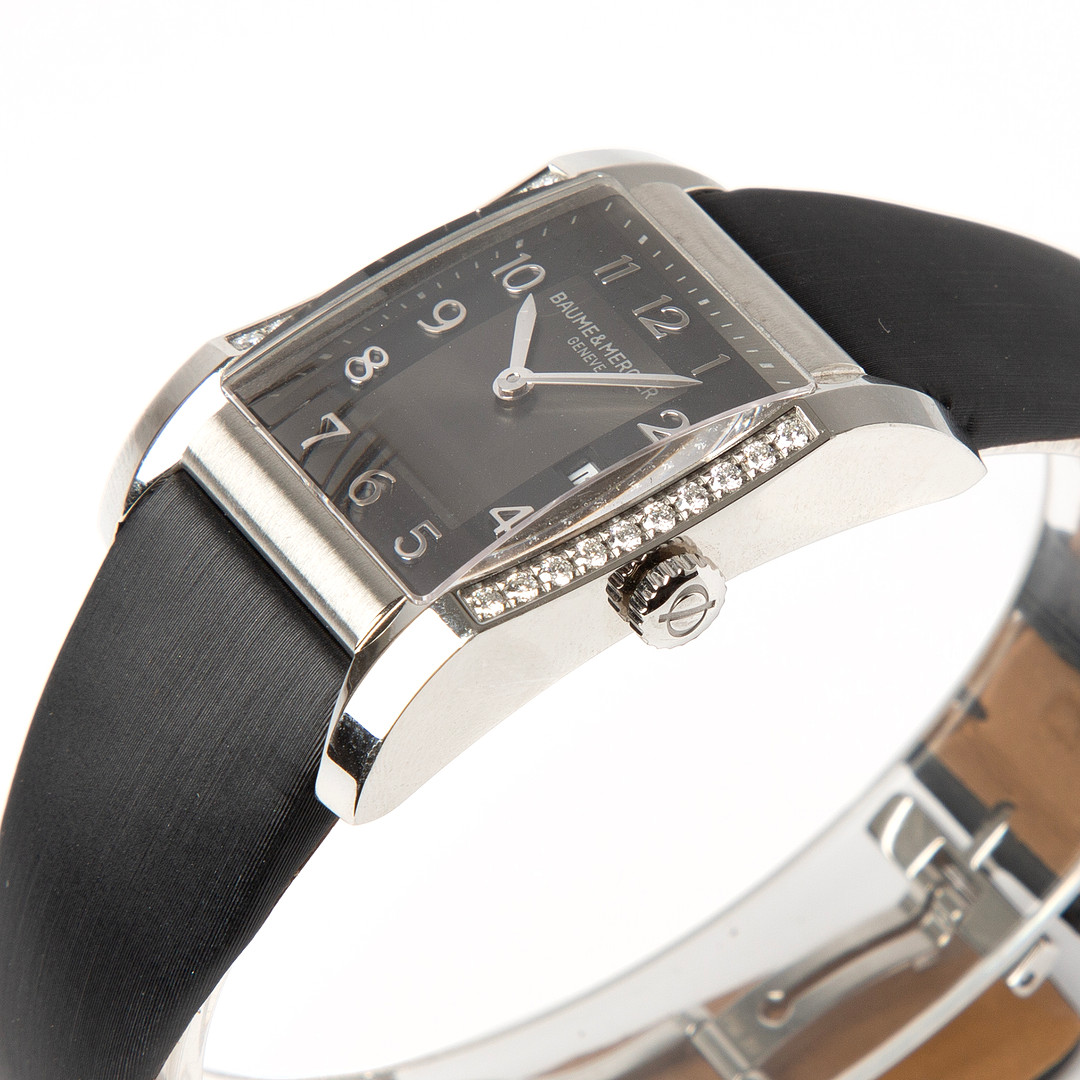 BAUME & MERCIER, armbandsur, Hampton, stål, 2000-tal.