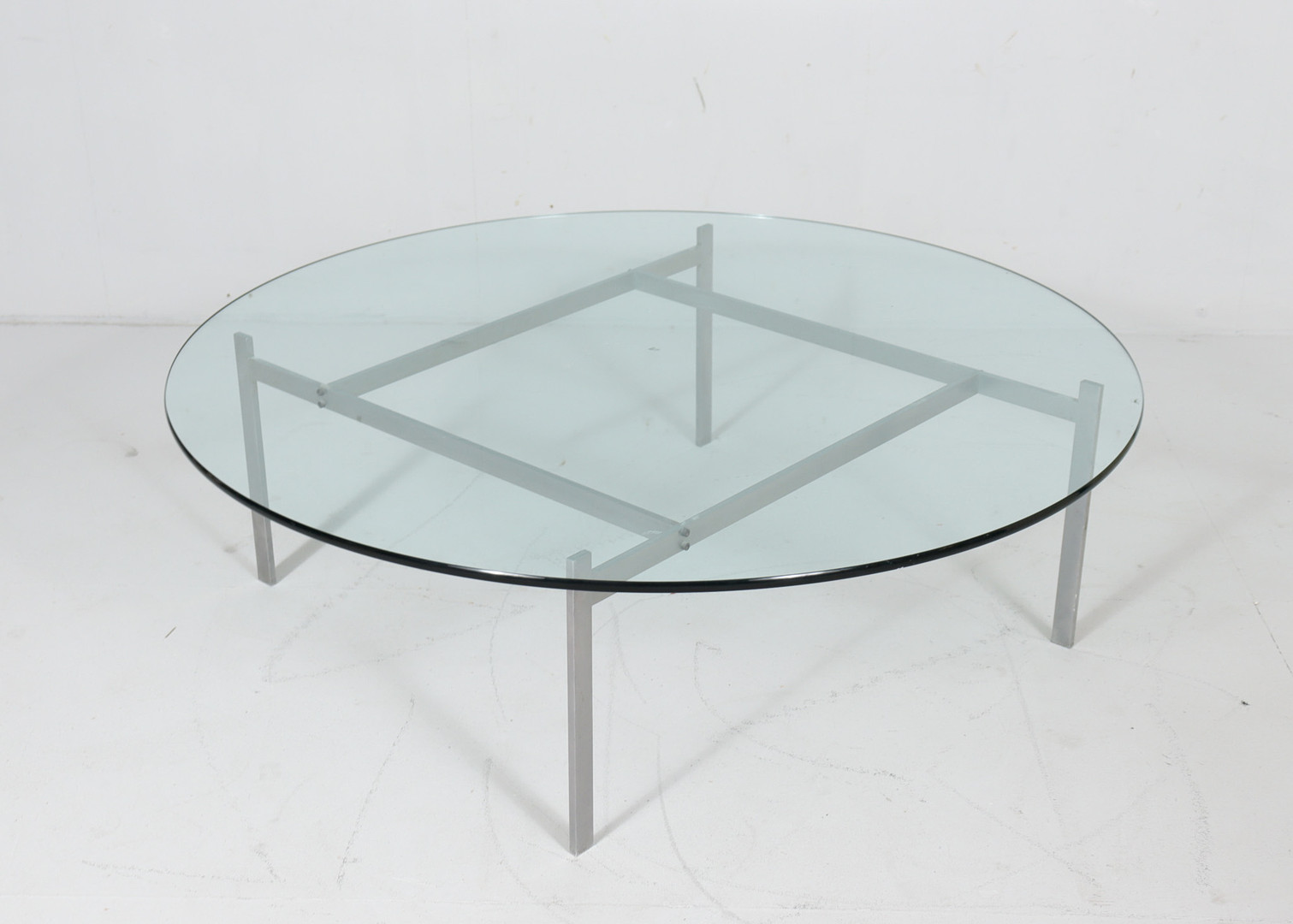 POUL KJAERHOLM. für Fritz Hansen, Coffee Table/Couchtisch, Modell: PK 61, Dänemark, 1970er Jahre.