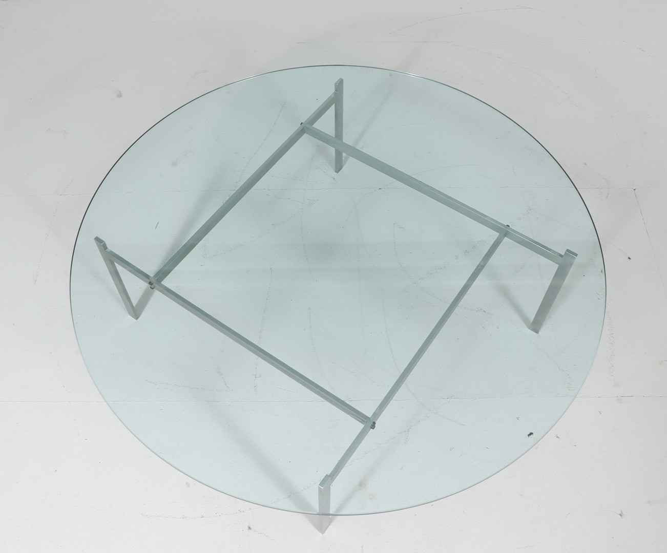 POUL KJAERHOLM. für Fritz Hansen, Coffee Table/Couchtisch, Modell: PK 61, Dänemark, 1970er Jahre.