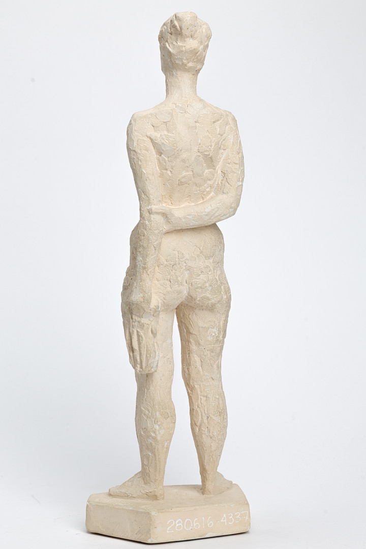 THURE THÖRN. Skulptur, kvinna, gips, signerad T. Thörn -69.
