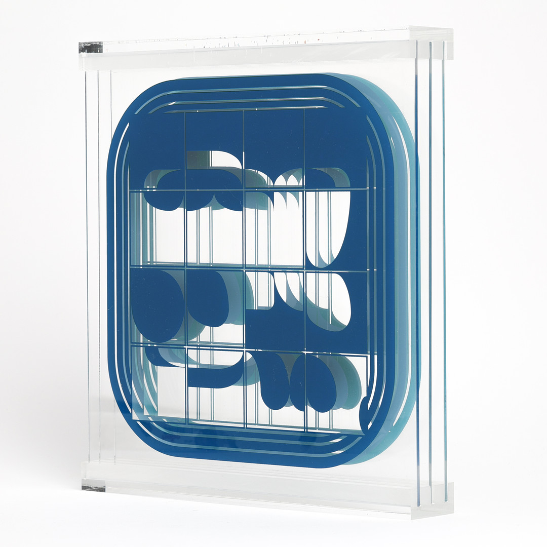 BECK & JUNG (HOLGER BÄCKSTRÖM & BO LJUNGBERG). Skulptur, multipel, signerad och daterad 1970.