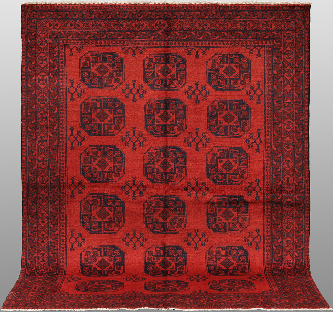 ORIENTMATTA. Afghan fine, 235 x 167 cm.