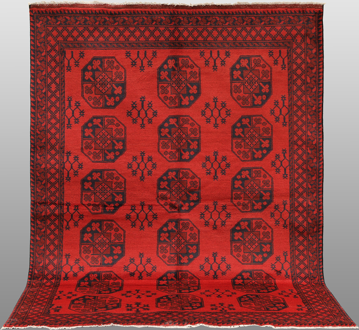 ORIENTMATTA. Afghan fine, 233 x 165 cm.
