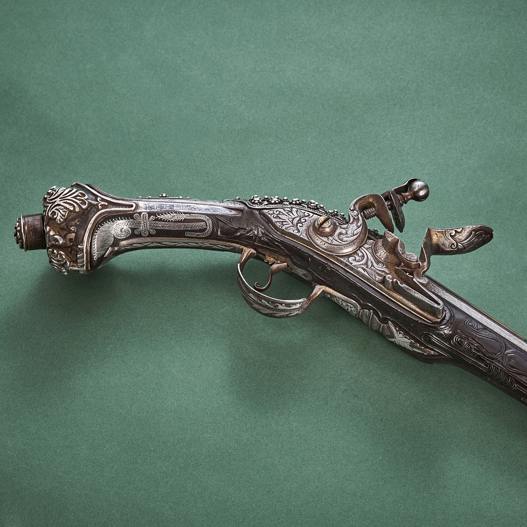 Images for 4515182. FLINTLOCK GUN, Turkish, Ottoman Empire, silver ...