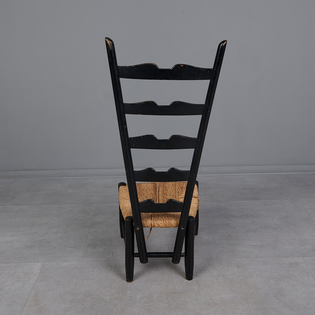 GIO PONTI (1891-1979). Casa e Giardino, Kaminstuhl