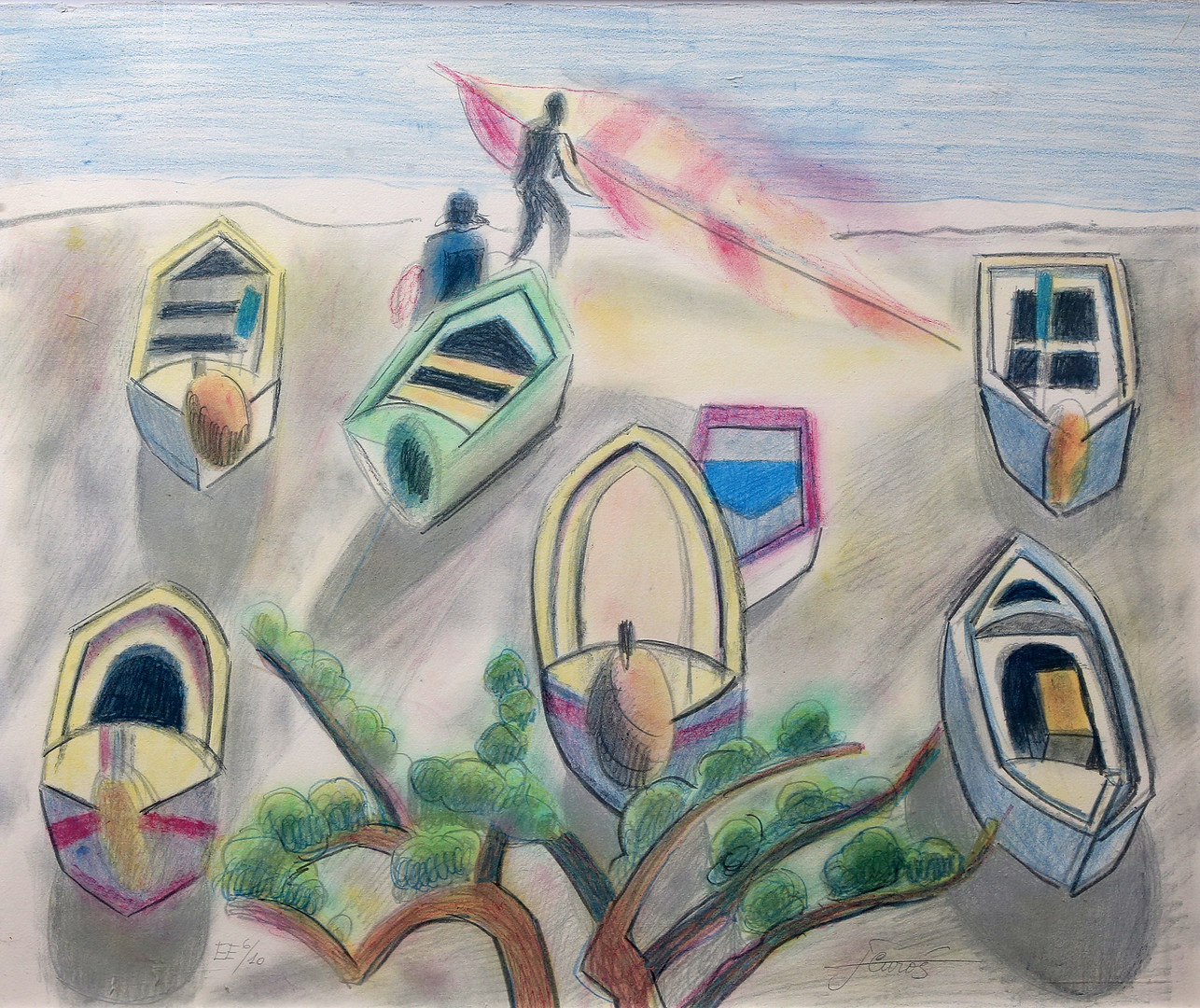 JORDI CURÓS. Boats.