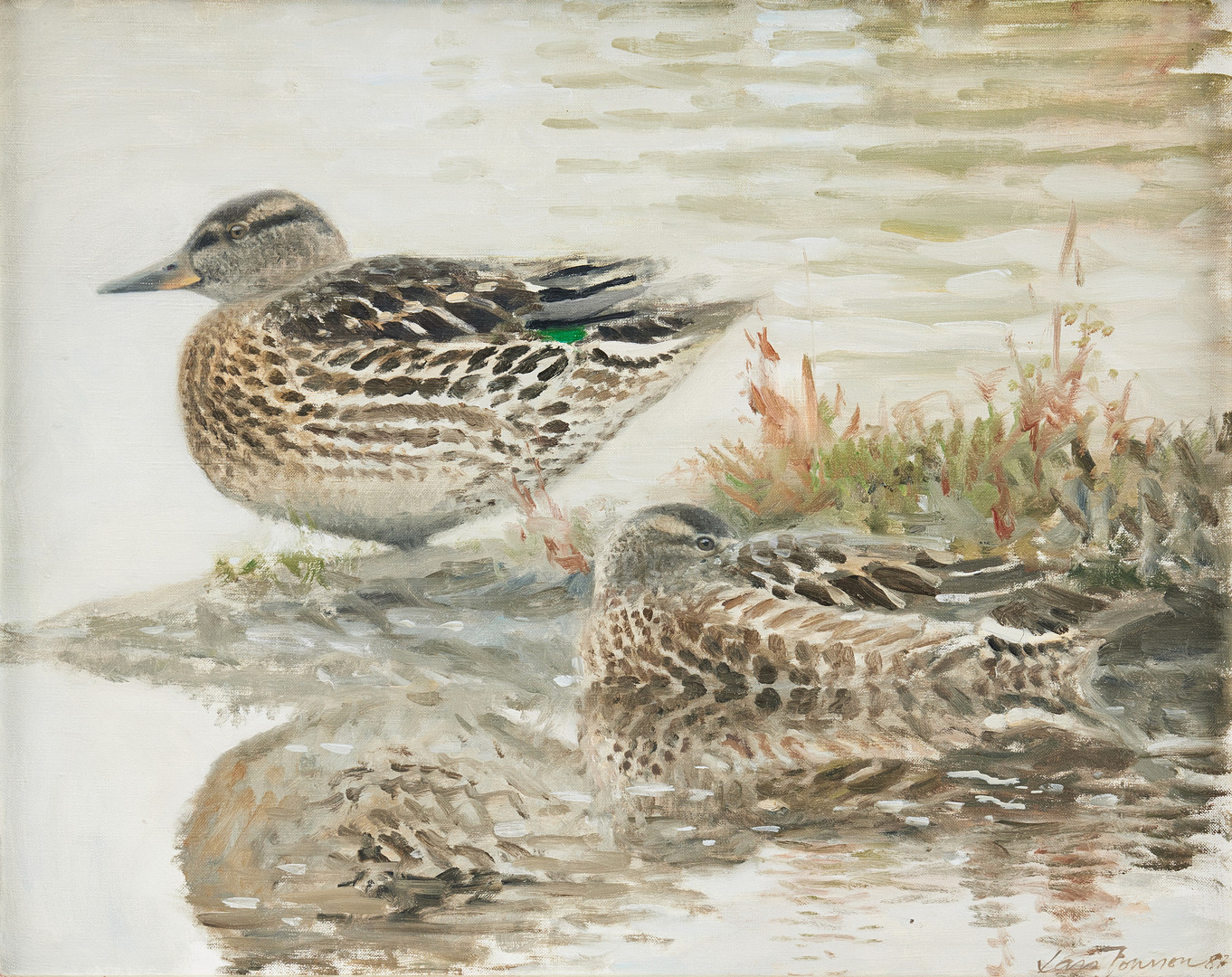 Teals.