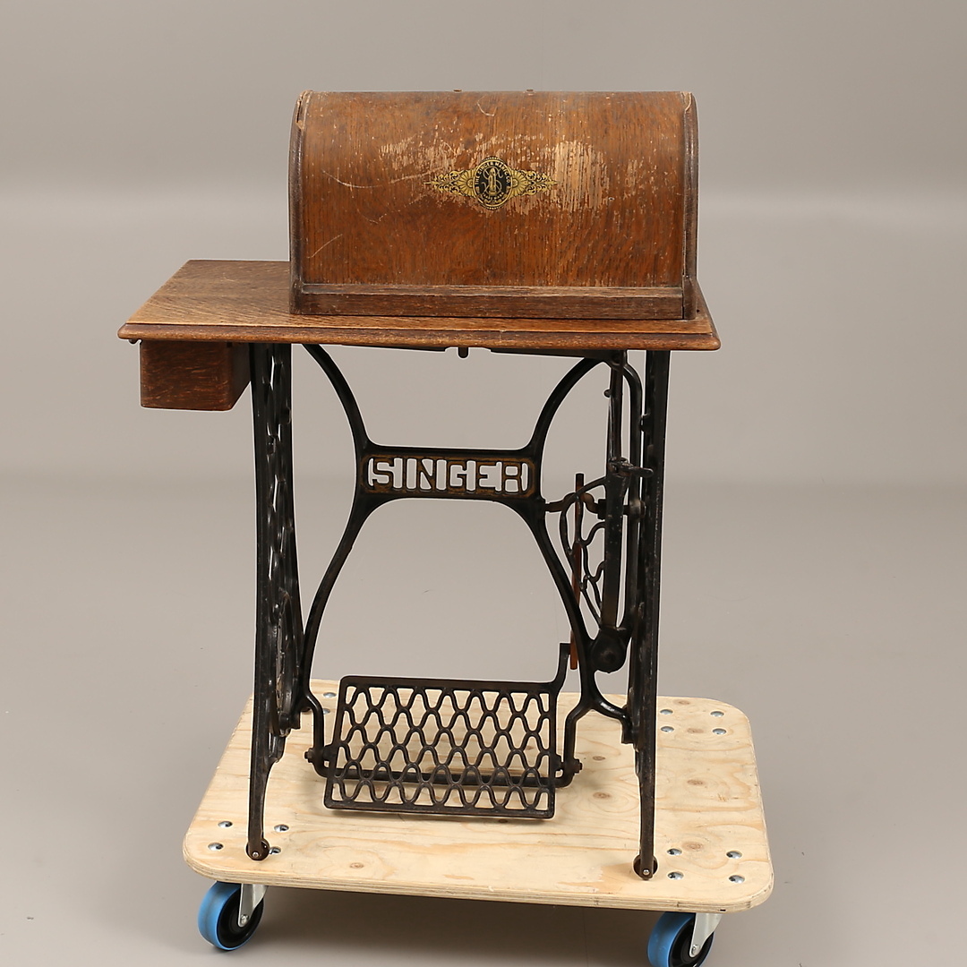 Images for 469413. SEWING MACHINE with TABLE, Singer, first half of the