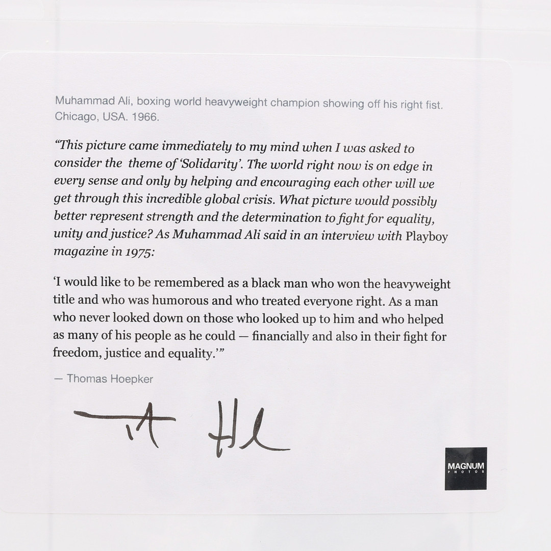 Images for 4697965. AUTOGRAPH. MUHAMMAD ALI (1942 - 2016) AMERICAN ...